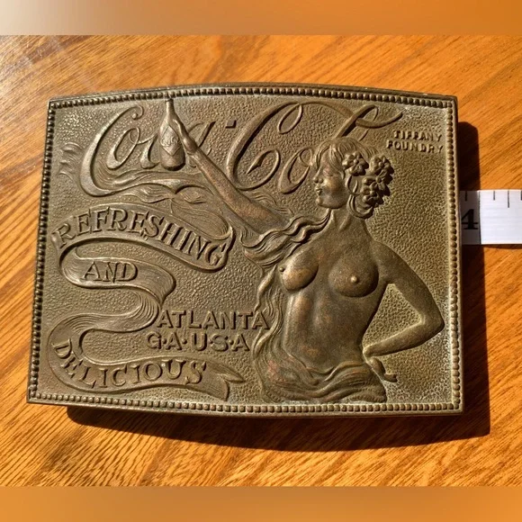 Vintage 1960s-1970s Coca-Cola Belt Buckle *Special Backstory* - Picture 6 of 7